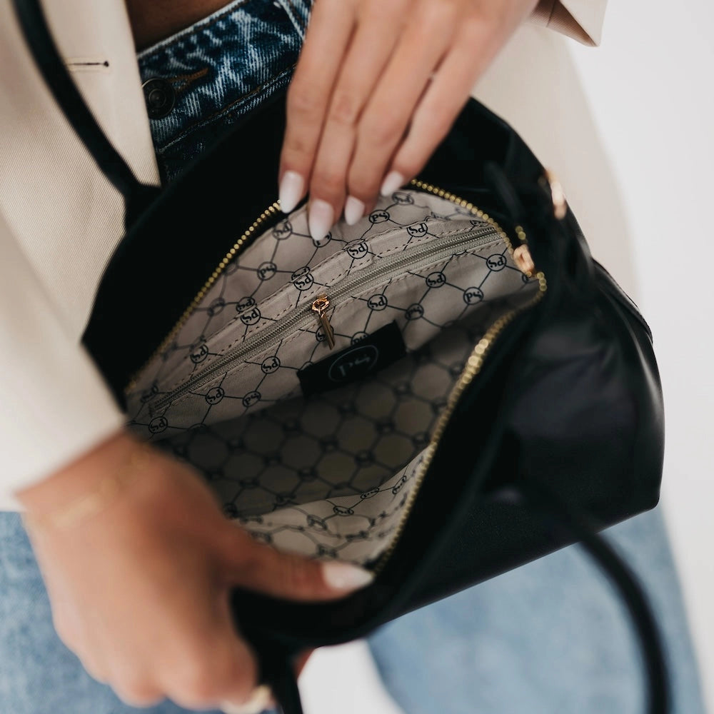 Veronica Small Tote Brown