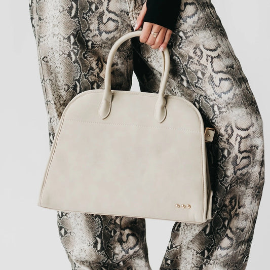 Nirvana Nubuck Tote Oat