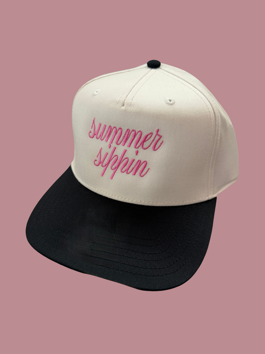 Summer Sippin' Trucker Hat