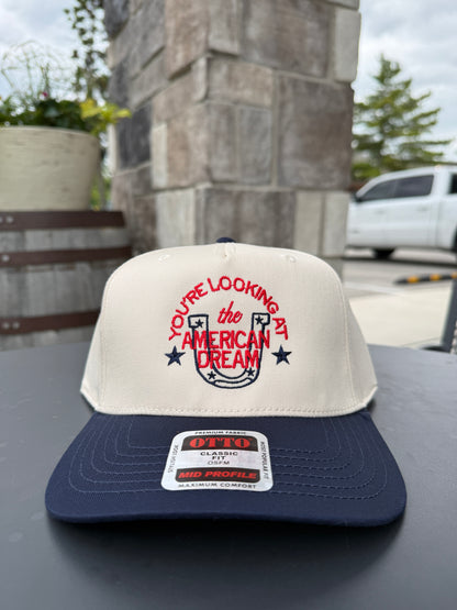 Looking At The American Dream Trucker Hat