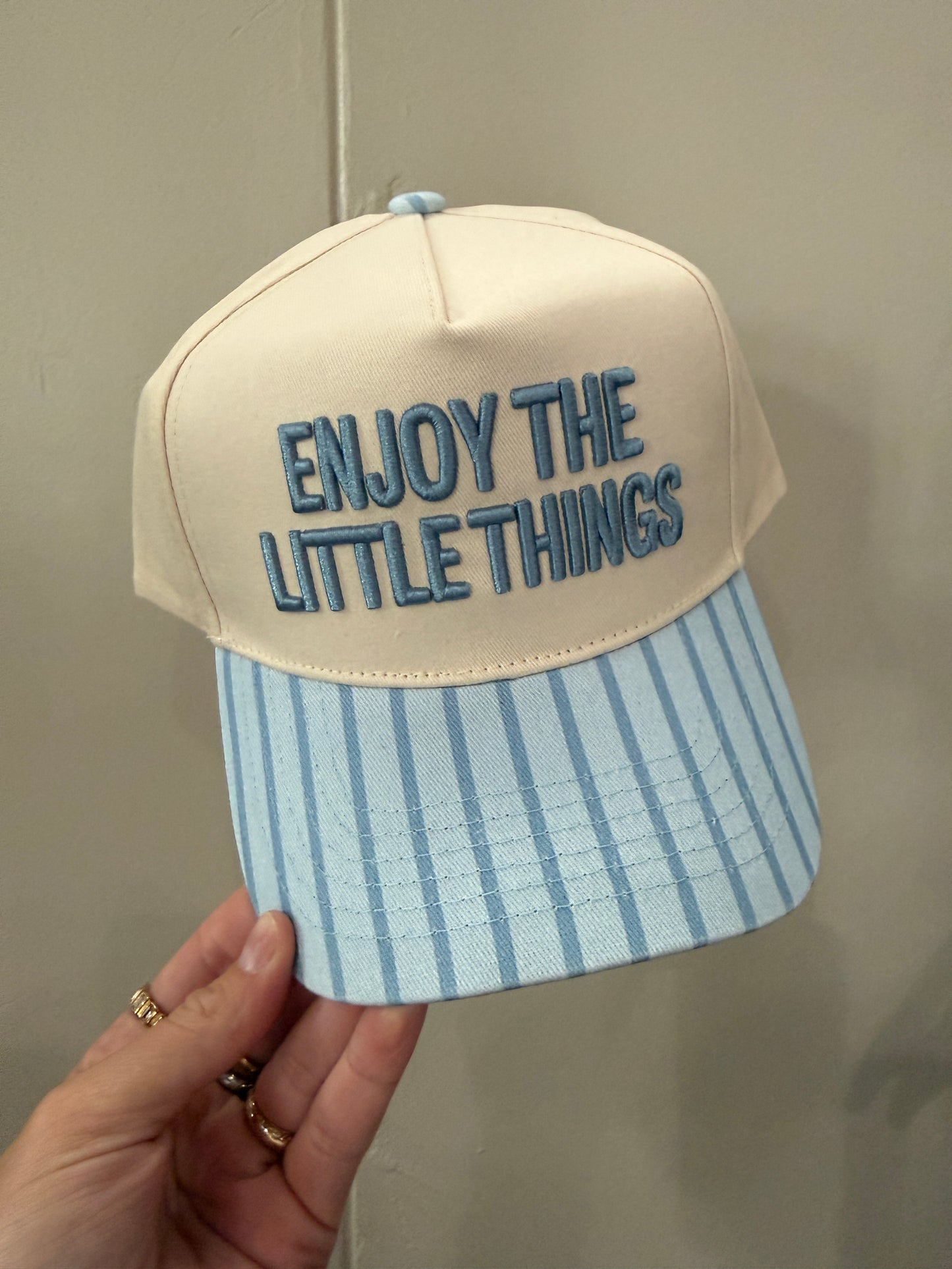 Enjoy The Little Things Trucker Hat