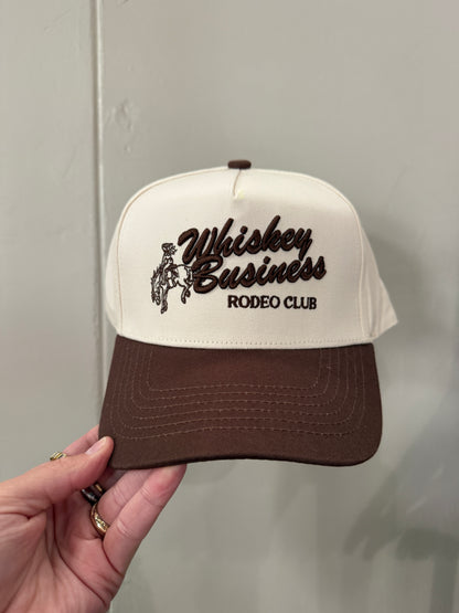 Whiskey Business Rodeo Club Trucker Hat