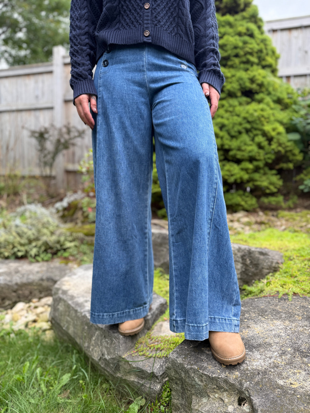 Sailor Wide Leg Denim