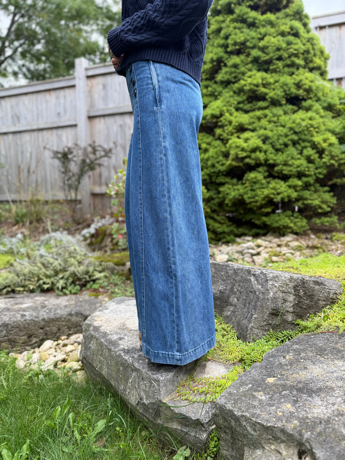 Sailor Wide Leg Denim
