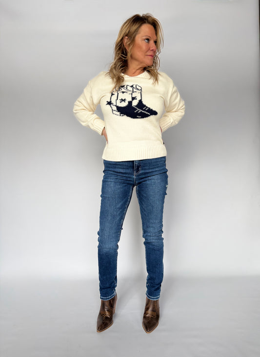 LV High Rise Skinny Denim
