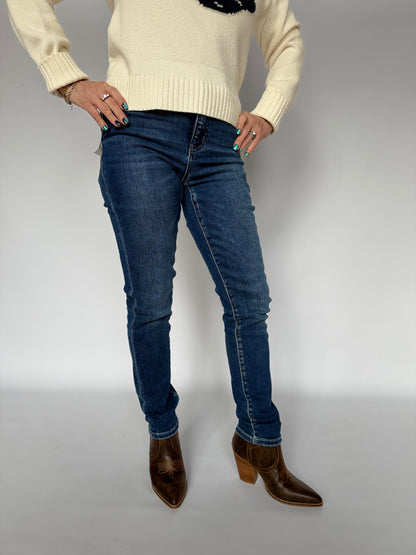 LV High Rise Skinny Denim