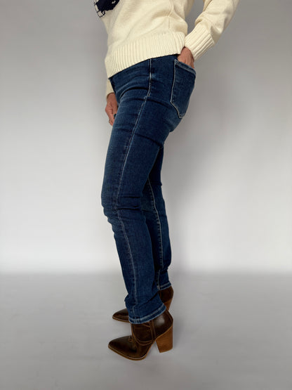 LV High Rise Skinny Denim