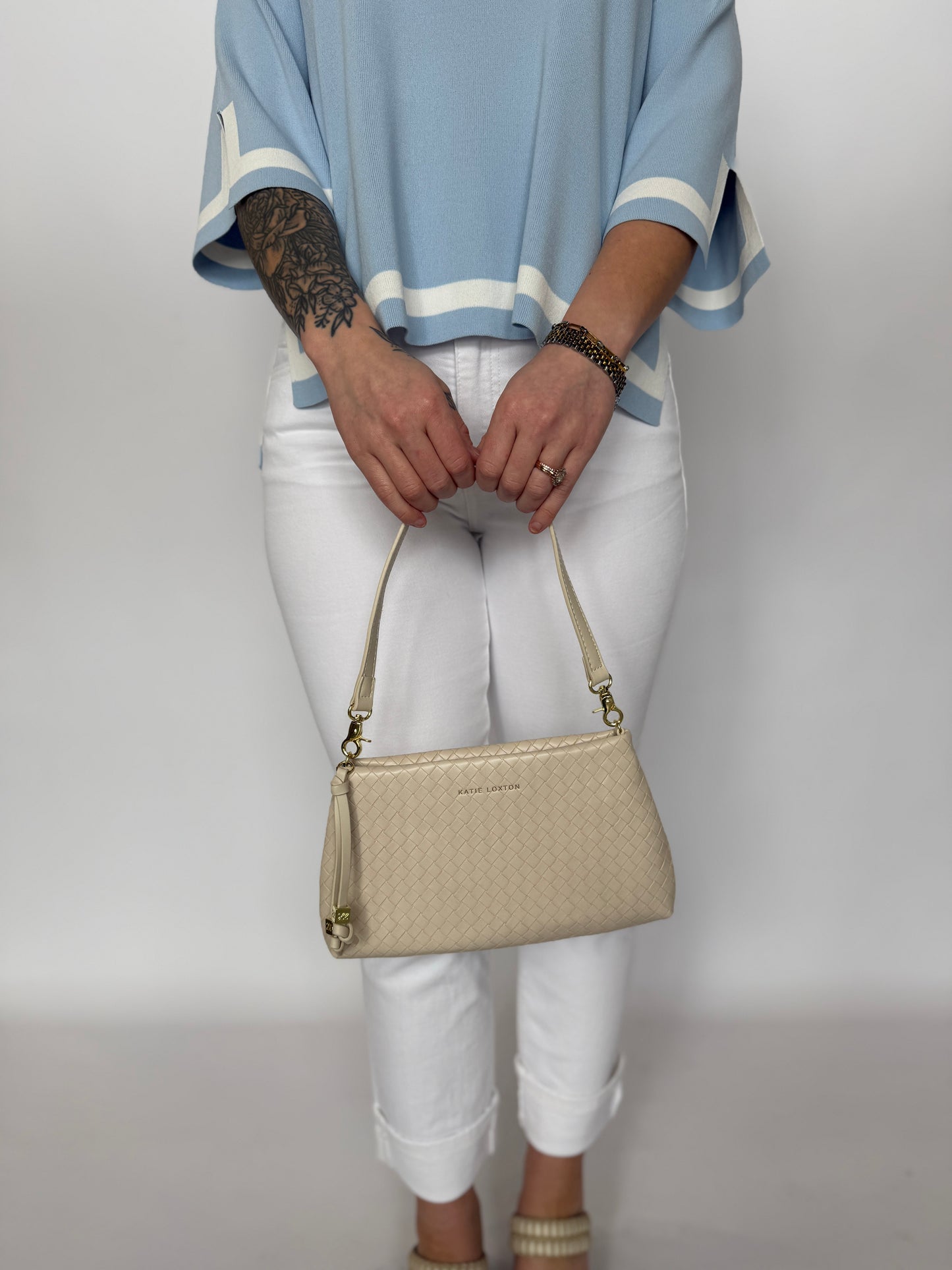 Nova Small Shoulder Bag Oyster