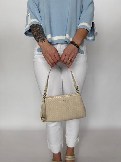 Nova Small Shoulder Bag Oyster