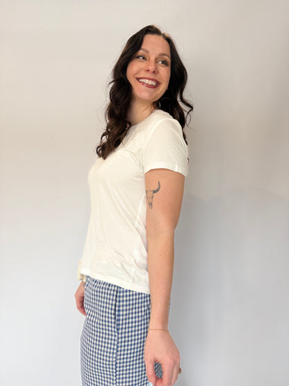 Basic Short Sleeve Tee White