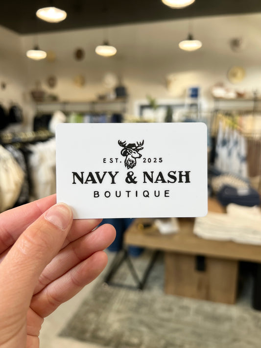 Navy & Nash Boutique Gift Card