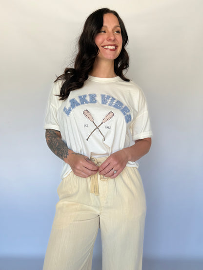 Vintage Feel Lake Vibes Tee