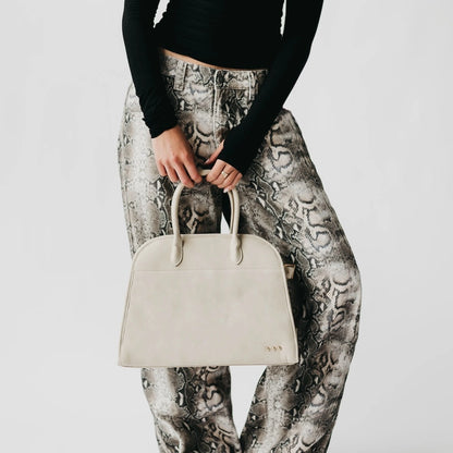Nirvana Nubuck Tote Oat